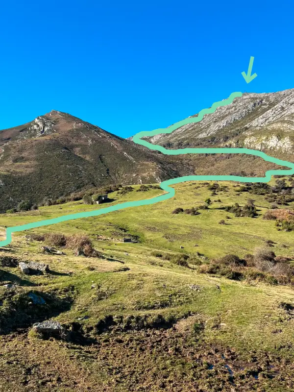 Ruta-Pico-Pienzu-desde-el-Mirador-del-Fitu-rutas-de-senderismo-asturias-majada-bustaco